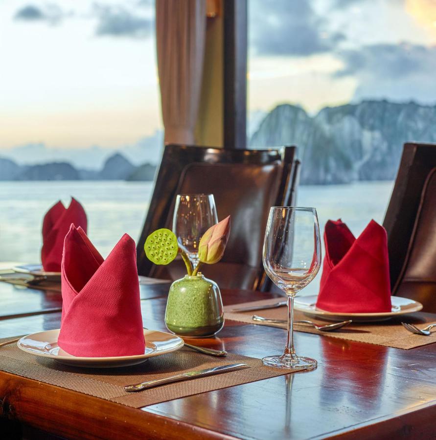 ホテル Lan Ha Lotus Cruise ハロン エクステリア 写真