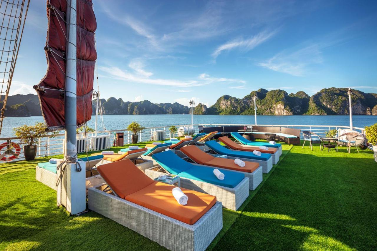 ホテル Lan Ha Lotus Cruise ハロン エクステリア 写真