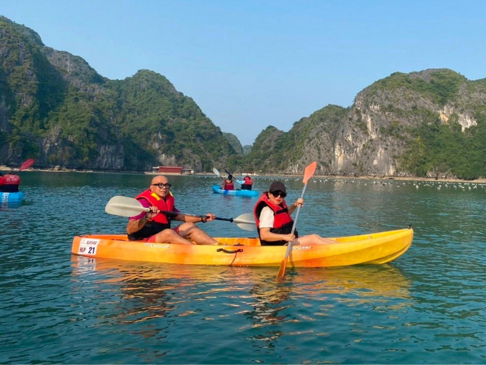 ホテル Lan Ha Lotus Cruise ハロン エクステリア 写真
